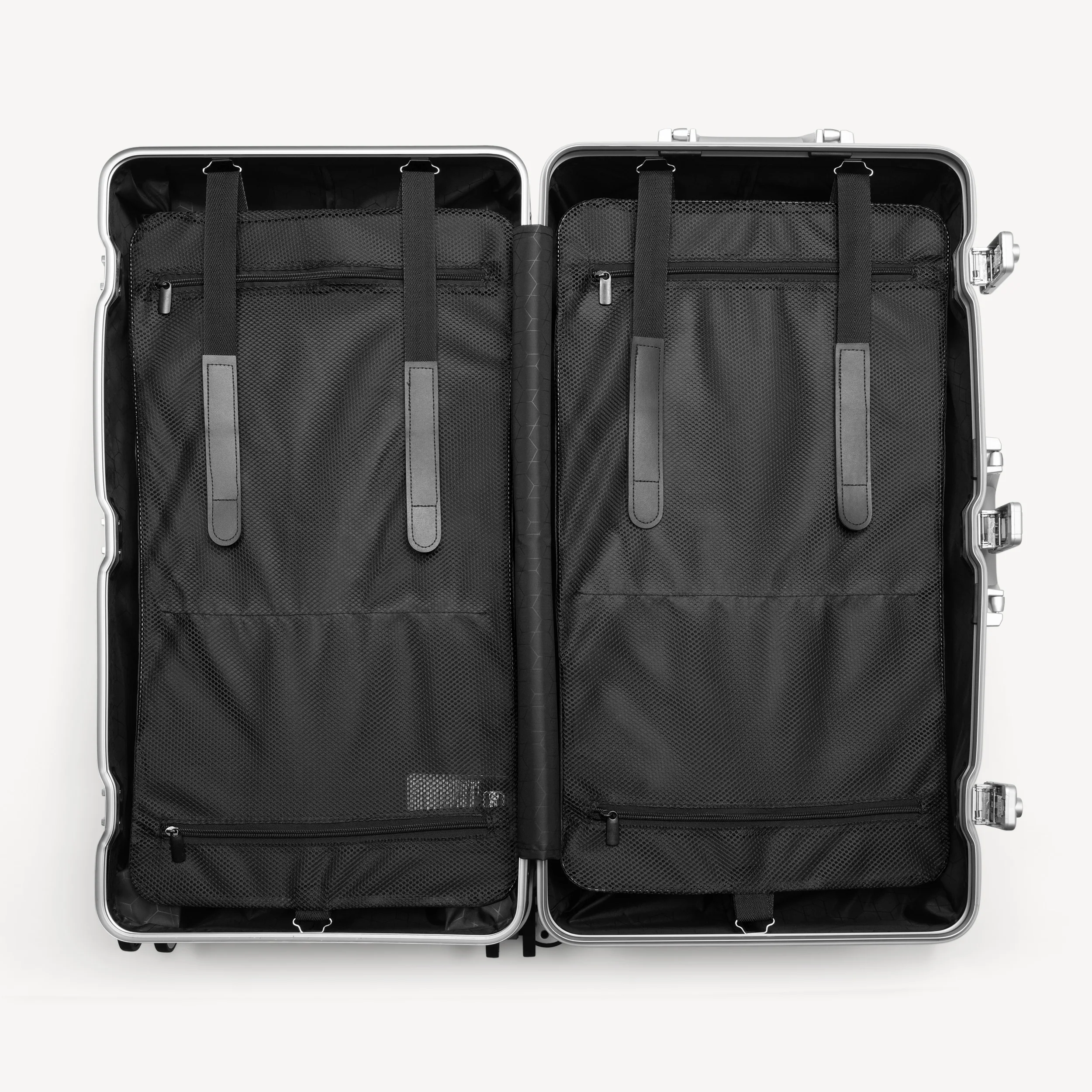 Full-Size Luggage - Silver - Image 6