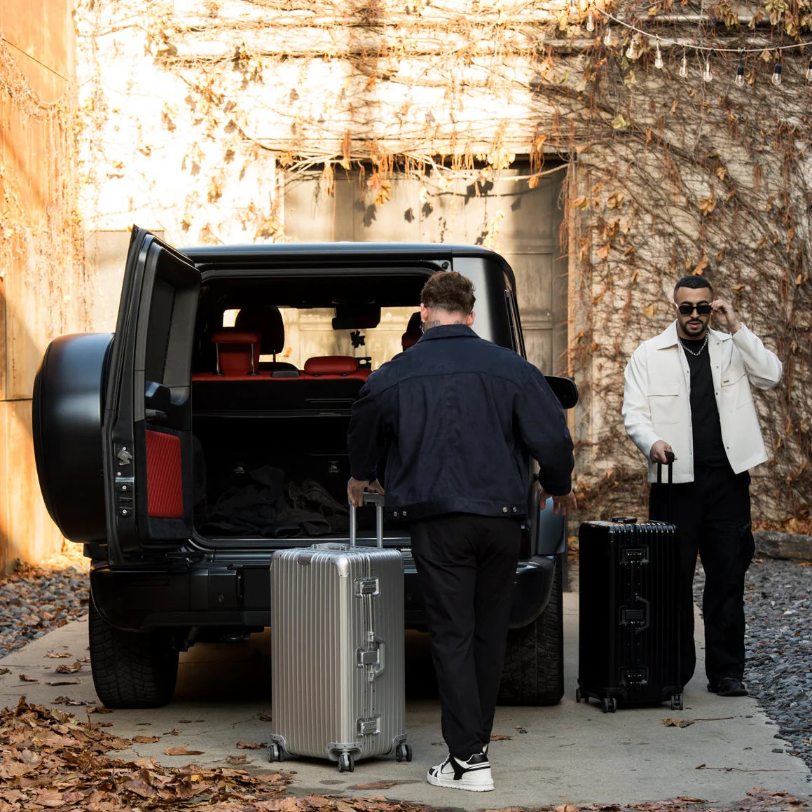 Full-Size Luggage - Silver - Image 8
