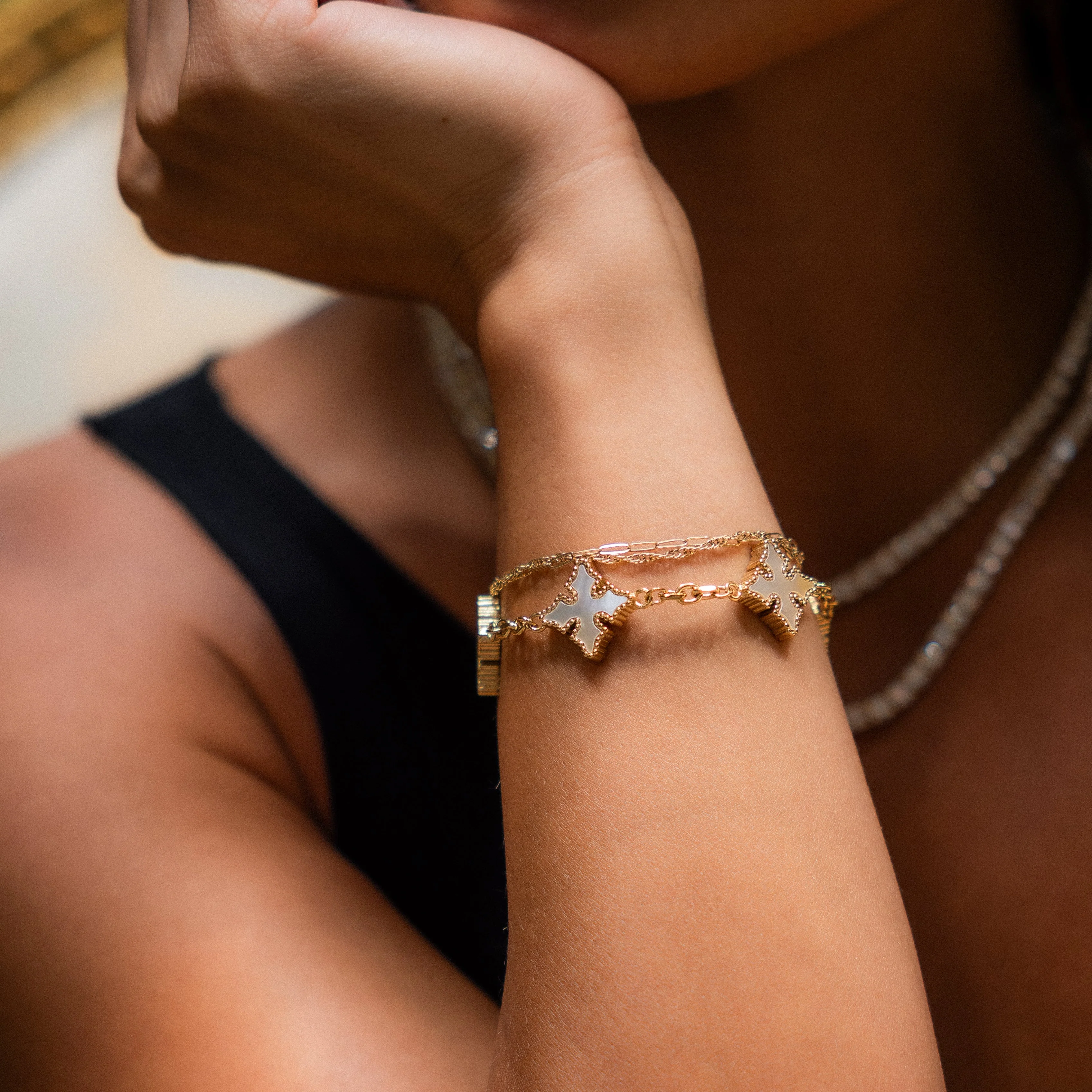 The Van Luste Bracelet - Gold RG396 - Image 6